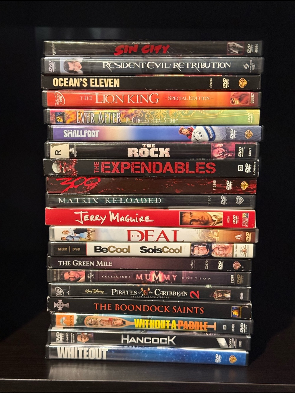Stack of Assorted DVD’s